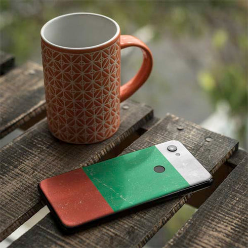 Bulgarian Flag Distressed Google Pixel 3a Skin